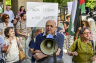 Protest In Madrid Demanding The Opening Of The Rafah Crossing