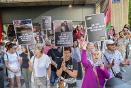 Protest In Madrid Demanding The Opening Of The Rafah Crossing