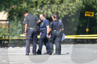 Two Men Were Shot And Killed Near 500 Brush Avenue Within The Confines Of The 45 Precinct