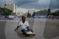 Rain In Kolkata, India