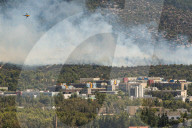 Wildfire In Athens, Greece