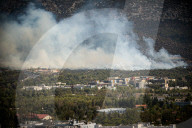 Wildfire In Athens, Greece