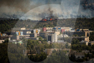 Wildfire In Athens, Greece