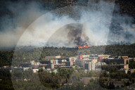 Wildfire In Athens, Greece