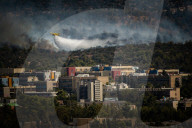 Wildfire In Athens, Greece