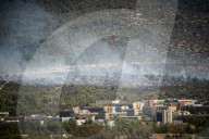 Wildfire In Athens, Greece