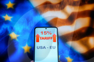 USA - EU - Trade Tariff - Photo Illustration