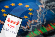 USA - EU - Trade Tariff - Photo Illustration