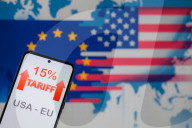 USA - EU - Trade Tariff - Photo Illustration