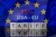 US - EU - Trade Tariff - Photo Illustration