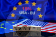 US - EU - Trade Tariff - Photo Illustration
