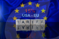 US - EU - Trade Tariff - Photo Illustration