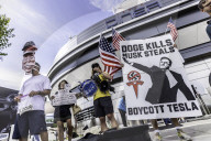 Tesla Diner Protest, 7/26/25
