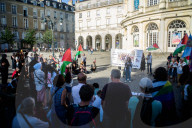 Rally In Support Of The People Of Gaza And The Crew Of The Handala