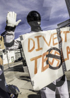 Tesla Diner Protest, 7/26/25