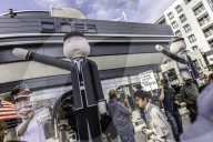 Tesla Diner Protest, 7/26/25