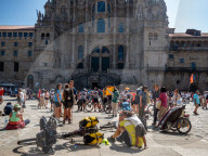 Santiago, The Pilgrims' City, Spain.