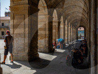 Santiago, The Pilgrims' City, Spain.