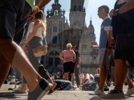 Santiago, The Pilgrims' City, Spain.