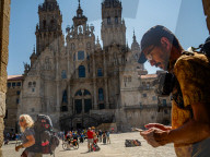 Santiago, The Pilgrims' City, Spain.