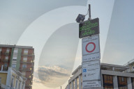 ZTL Not Active - Digital Sign In Italian Urban Area