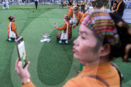 Thai celebrate the King's birthday in Bangkok