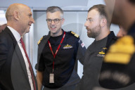  UK Secretary of State for Defence John Healey visits HMAS Stirling, near Perth, Australia 