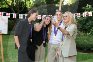 England's victorious  Women's football team in Downing Street in London, UK.