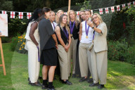 England's victorious  Women's football team in Downing Street in London, UK.
