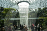 Jewel Changi Airport In Singapore