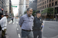 Rabbis And Supporters Rally Outside Israeli Consulate For "Jews Cry Out: Let Food Into Gaza!" Protest