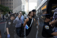 Rabbis And Supporters Rally Outside Israeli Consulate For "Jews Cry Out: Let Food Into Gaza!" Protest