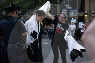 Rabbis And Supporters Rally Outside Israeli Consulate For "Jews Cry Out: Let Food Into Gaza!" Protest