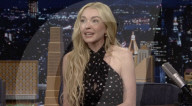 Lindsay Lohan promotes Freaky Friday sequel