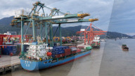 Qingzhou Container Terminal in Fuzhou