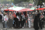 Pro-Palestinian Protest In Indonesia