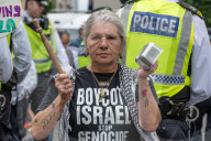 Protest Outside No 10 As Cabinet Meets On Gaza