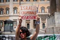 Rome: Pro-Palestine Rally For Francesca Albanese At Montecitorio
