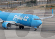 Diverse aircraft on the takeoff runway