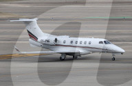 Diverse aircraft on the takeoff runway