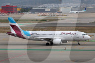 Diverse aircraft on the takeoff runway