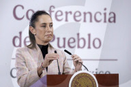Mexico’s President Claudia Sheinbaum Holds Briefing