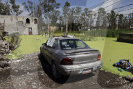 Partial Canal Overflow In La Ciénega In Tláhuac, Mexico City, Causing Serious Damage To Homes