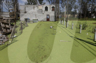 Partial Canal Overflow In La Ciénega In Tláhuac, Mexico City, Causing Serious Damage To Homes