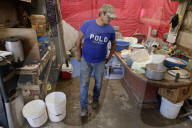 Partial Canal Overflow In La Ciénega In Tláhuac, Mexico City, Causing Serious Damage To Homes