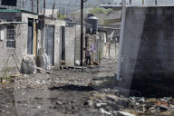 Partial Canal Overflow In La Ciénega In Tláhuac, Mexico City, Causing Serious Damage To Homes