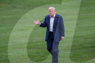 President Donald Trump Talks To The Press After Returning To The White House From His Trip To Scotland On July 29, 2025.