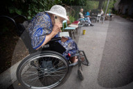 Elderly Refugees Live In A Hospital In Dnipro