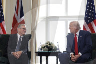 Prime Minister Keir Starmer meets US President Donald Trump