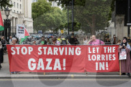 Gaza Hunger Crisis Protest Whitehall